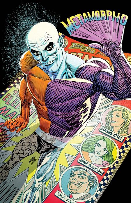 METAMORPHO THE ELEMENT MAN #2 CVR B GUILLEM MARCH CARD STOCK VAR (EST 01/22/2025)