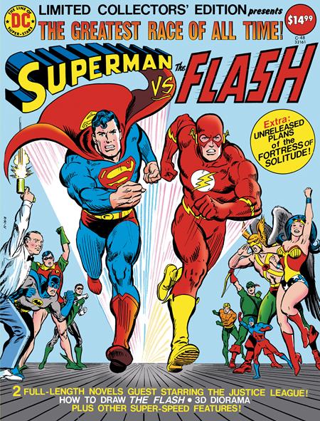 LIMITED COLLECTORS EDITION #48 SUPERMAN VS THE FLASH FACSIMILE EDITION CVR A CARMINE INFANTINO JOSE LUIS GARCIA-LOPEZ & BOB OKSNER (EST 01/22/2025)