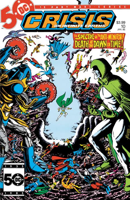 CRISIS ON INFINITE EARTHS #10 FACSIMILE EDITION CVR A GEORGE PEREZ (EST 01/15/2025)