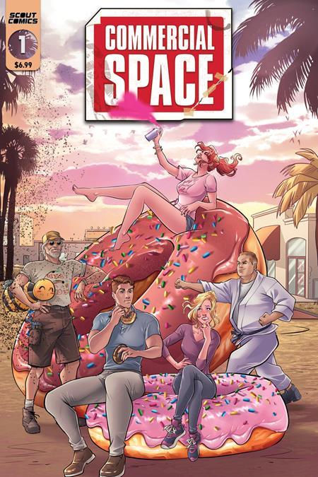 COMMERCIAL SPACE #1 (ONE SHOT) CVR B MICHELA CACCIATORE VAR Resolicit (EST 01/22/2025)