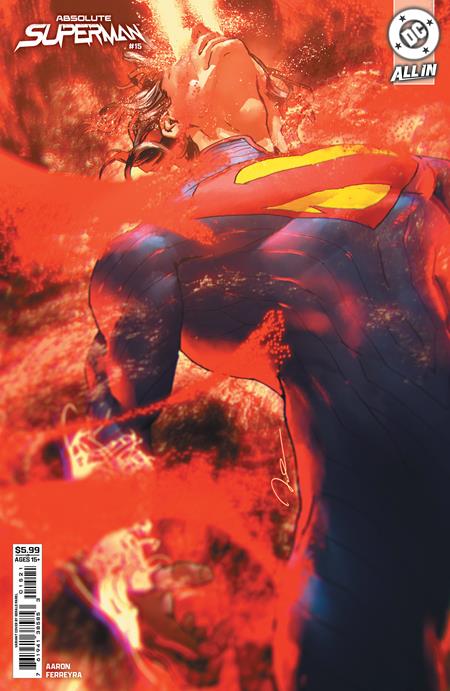 ABSOLUTE SUPERMAN #15 CVR B GERALD PAREL CARD STOCK VAR (EST 01/07/2026)