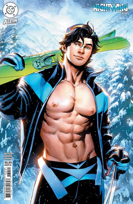 NIGHTWING #134 CVR E TRAVIS MOORE SWEATER WEATHER CARD STOCK VAR (EST 01/21/2026)