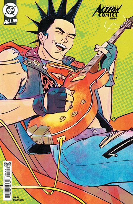 ACTION COMICS #1094 CVR D ANNIE WU PUNK ROCK CARD STOCK VAR (EST 01/14/2026)