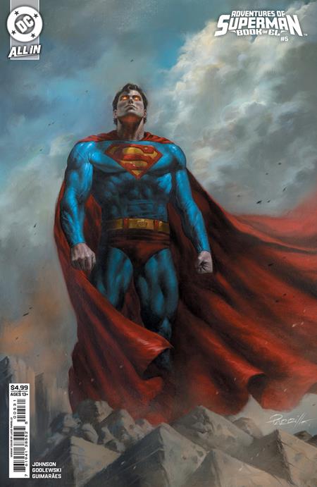 ADVENTURES OF SUPERMAN BOOK OF EL #5 (OF 12) CVR C LUCIO PARRILLO CARD STOCK VAR (EST 01/07/2026)