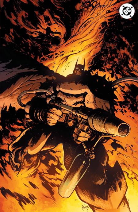 ABSOLUTE BATMAN 2025 ANNUAL #1 (ONE SHOT) Second Printing Cvr D Daniel Warren Johnson Flamethrower Foil Var (EST 01/21/2026)