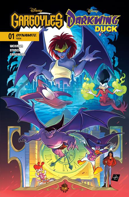 GARGOYLES DARKWING DUCK #1 CVR D CIRO CANGIALOSI VAR (EST 01/14/2026)