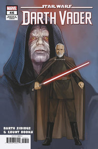 STAR WARS: DARTH VADER #46 PHIL NOTO DARTH SIDIOUS & COUNT DOOKU MASTER & APPREN TICE VARIANT (05/08/2024)