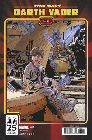 STAR WARS: DARTH VADER #47 CHRIS SPROUSE THE PHANTOM MENACE 25TH ANNIVERSARY VAR IANT (EST 06/12/2024)