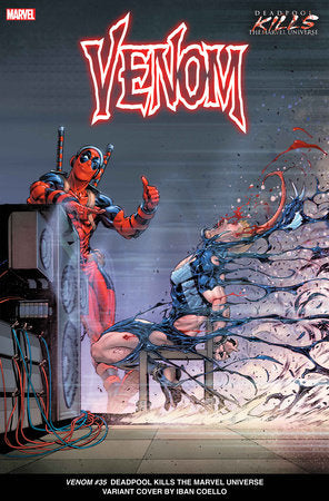 VENOM #35 IBAN COELLO DEADPOOL KILLS THE MARVEL UNIVERSE VARIANT (07/03/2024)