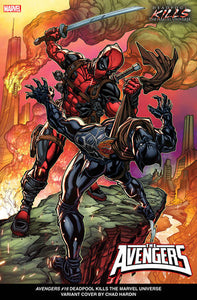 AVENGERS #16 CHAD HARDIN DEADPOOL KILLS THE MARVEL UNIVERSE VARIANT [BH] (07/10/2024)