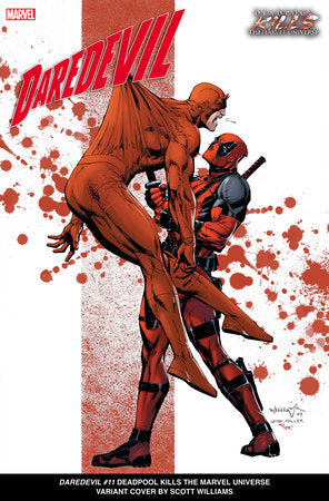 DAREDEVIL #11 SCOTT WILLIAMS DEADPOOL KILLS THE MARVEL UNIVERSE VARIANT (07/10/2024)