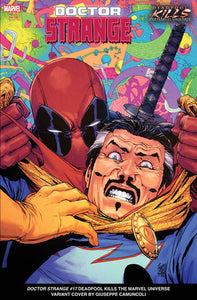 DOCTOR STRANGE #17 GIUSEPPE CAMUNCOLI DEADPOOL KILLS THE MARVEL UNIVERSE VARIANT [BH] (07/03/2024)