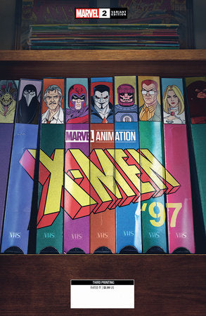 X-MEN '97 #2 MARVEL ANIMATION 3RD PRINTING VARIANT (07/10/2024)