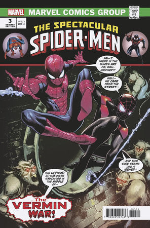 THE SPECTACULAR SPIDER-MEN #3 LEE GARBETT HOMAGE VARIANT (05/22/2024)