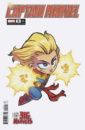 CAPTAIN MARVEL #9 SKOTTIE YOUNG'S BIG MARVEL VARIANT (EST 06/19/2024)