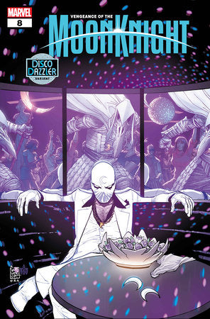 VENGEANCE OF THE MOON KNIGHT #8 GIUSEPPE CAMUNCOLI DISCO DAZZLER VARIANT (08/14/2024)