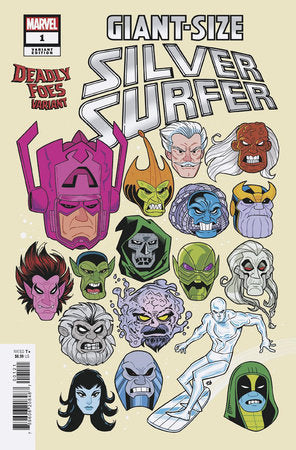 GIANT-SIZE SILVER SURFER #1 DAVE BARDIN DEADLY FOES VARIANT (07/10/2024)