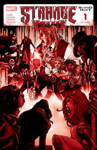 STRANGE ACADEMY: BLOOD HUNT #1 HUMBERTO RAMOS BLOOD SOAKED 2ND PRINTING VARIANT [BH] (06/19/2024)