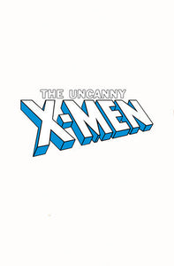 UNCANNY X-MEN #1 LOGO VARIANT (08/07/2024)