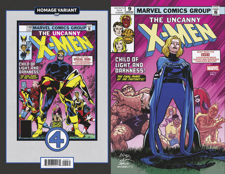 UNCANNY X-MEN #9 DAVID LOPEZ FANTASTIC FOUR HOMAGE VARIANT (EST 01/22/2025)