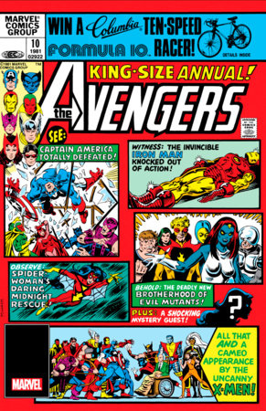 AVENGERS ANNUAL #10 FACSIMILE EDITION (05/29/2024)