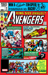 AVENGERS ANNUAL #10 FACSIMILE EDITION FOIL VARIANT (05/29/2024)