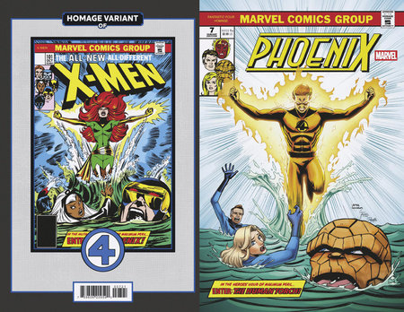 PHOENIX #7 CORIN HOWELL FANTASTIC FOUR HOMAGE VARIANT (EST 01/22/2025)