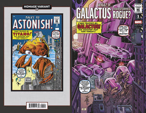 WHAT IF...? GALACTUS: GALACTUS TRANSFORMED ROGUE? #1 DAN JURGENS SCI-FI HOMAGE V ARIANT (EST 01/22/2025)