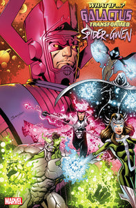 WHAT IF...? GALACTUS: GALACTUS TRANSFORMED SPIDER-GWEN? #1 MARK BAGLEY VARIANT (EST 01/29/2025)