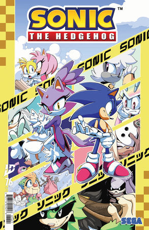 Sonic the Hedgehog #76 Variant B (Thomas) (EST 02/05/2025)