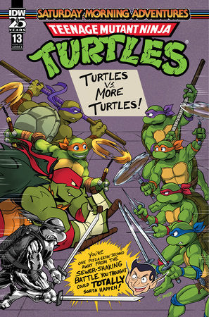 Teenage Mutant Ninja Turtles: Saturday Morning Adventures #13 Cover A (Myer) (05/22/2024)