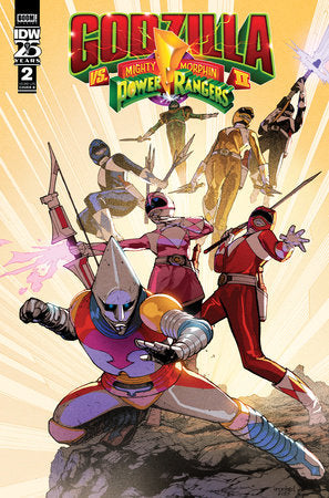 Godzilla Vs. The Mighty Morphin Power Rangers II #2 Variant B (Sanchez) (05/15/2024)