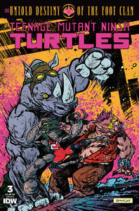 Teenage Mutant Ninja Turtles: The Untold Destiny of the Foot Clan #3 Variant B (Catalan) (05/15/2024)