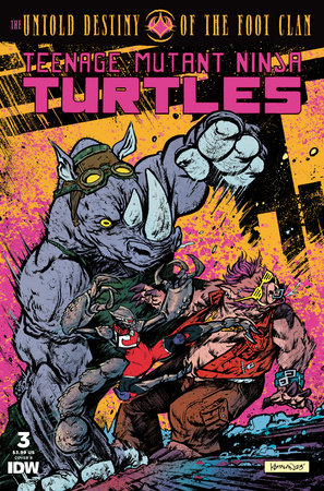 Teenage Mutant Ninja Turtles: The Untold Destiny of the Foot Clan #3 Variant B (Catalan) (05/15/2024)