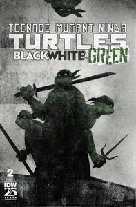 Teenage Mutant Ninja Turtles: Black, White, and Green #2 Variant B (Love) (06/19/2024)