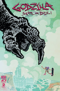 Godzilla: Skate or Die #2 Variant B (Ba) (07/24/2024)