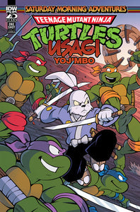 Teenage Mutant Ninja Turtles/Usagi Yojimbo: Saturday Morning Adventures Cover A (Lawrence) (06/12/2024)