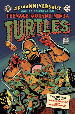 Teenage Mutant Ninja Turtles: 40th Anniversary Comics Celebration Variant F (Cho) (07/10/2024)