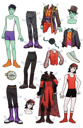 Monster High: Boomuda Triangle #1 Variant C (McCurdy Paper Doll Variant) (EST 01/28/2026)