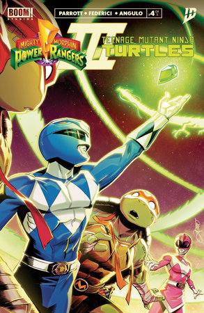 Mighty Morphin Power Rangers/Teenage Mutant Ninja Turtles III #4 A Main (Dressed, Zonno) (EST 01/21/2026)