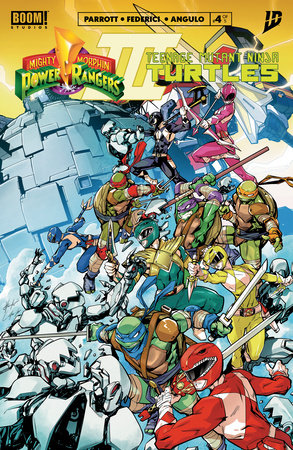 Mighty Morphin Power Rangers/Teenage Mutant Ninja Turtles III #4 B Variant (Dressed, Prasetya) (EST 01/21/2026)