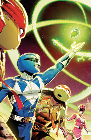 Mighty Morphin Power Rangers/Teenage Mutant Ninja Turtles III #4 D Variant (Full Art, Foil, Zonno) (EST 01/21/2026)