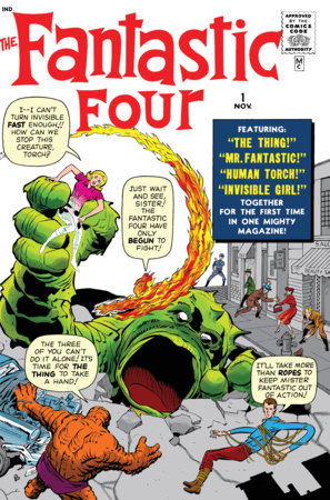 THE FANTASTIC FOUR OMNIBUS VOL. 1 JACK KIRBY COVER [NEW PRINTING 3, DM ONLY] (EST 05/20/2025)