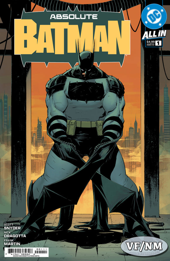 ABSOLUTE BATMAN #1 CVR A NICK DRAGOTTA (10/09/2024) (VF/NM) – Dark