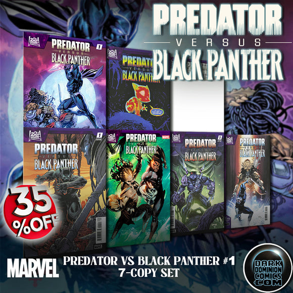 PREDATOR VS. BLACK PANTHER #1 (7-COPY BUNDLE) (EST 08/21/2024)