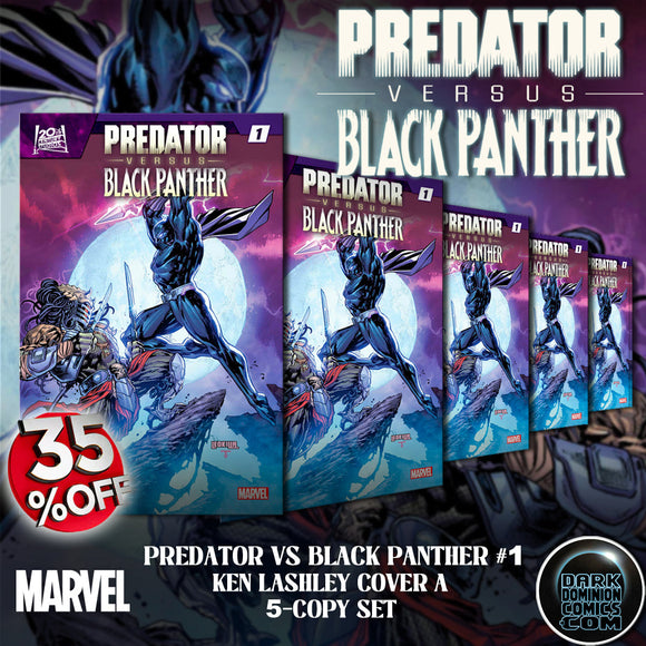 PREDATOR VS. BLACK PANTHER #1 (5-COPY BUNDLE) (EST 08/21/2024)
