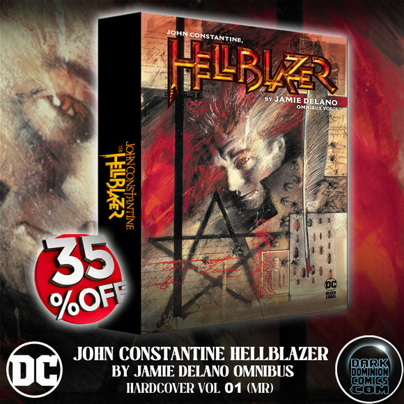 JOHN CONSTANTINE HELLBLAZER BY JAMIE DELANO OMNIBUS HC VOL 01 (MR) (DEAL) (EST 10/15/2024)