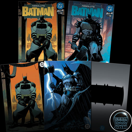 ABSOLUTE BATMAN #1 Foil Bundle (1st & 2nd Print + 1st Print Foils)