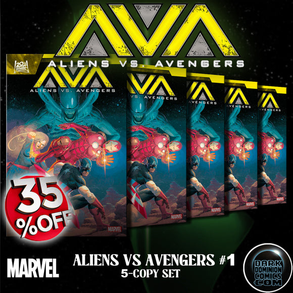 ALIENS VS. AVENGERS #1 (5-COPY BUNDLE) (EST 08/28/2024)