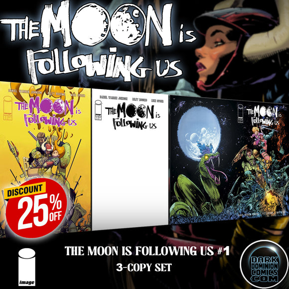 THE MOON IS FOLLOWING US #1 (3-COPY BUNDLE) (EST 09/18/2024)